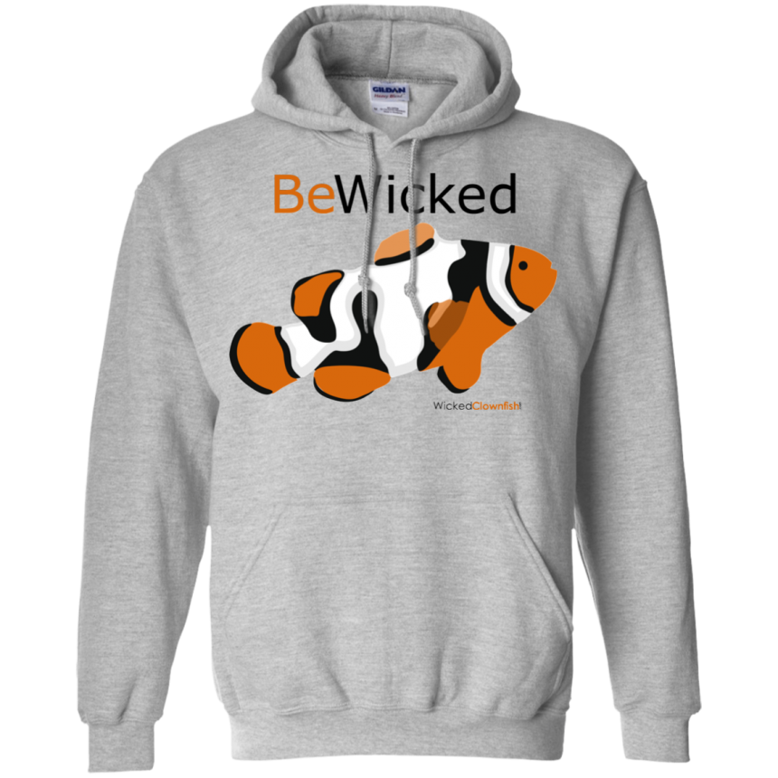 Be Wicked Hoodie - color: Sport Grey