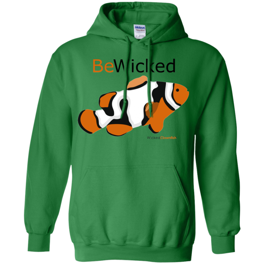 Be Wicked Hoodie - color: Irish green