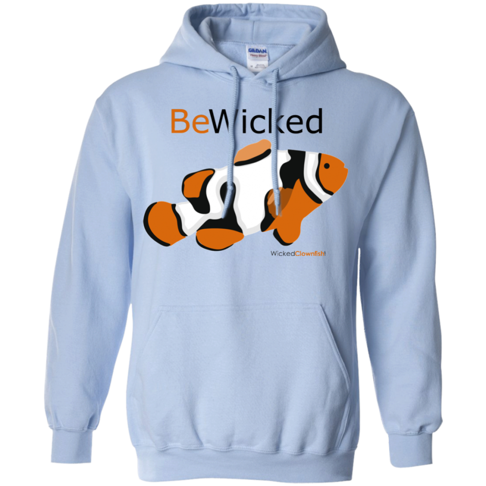 Be Wicked Hoodie - color: light blue