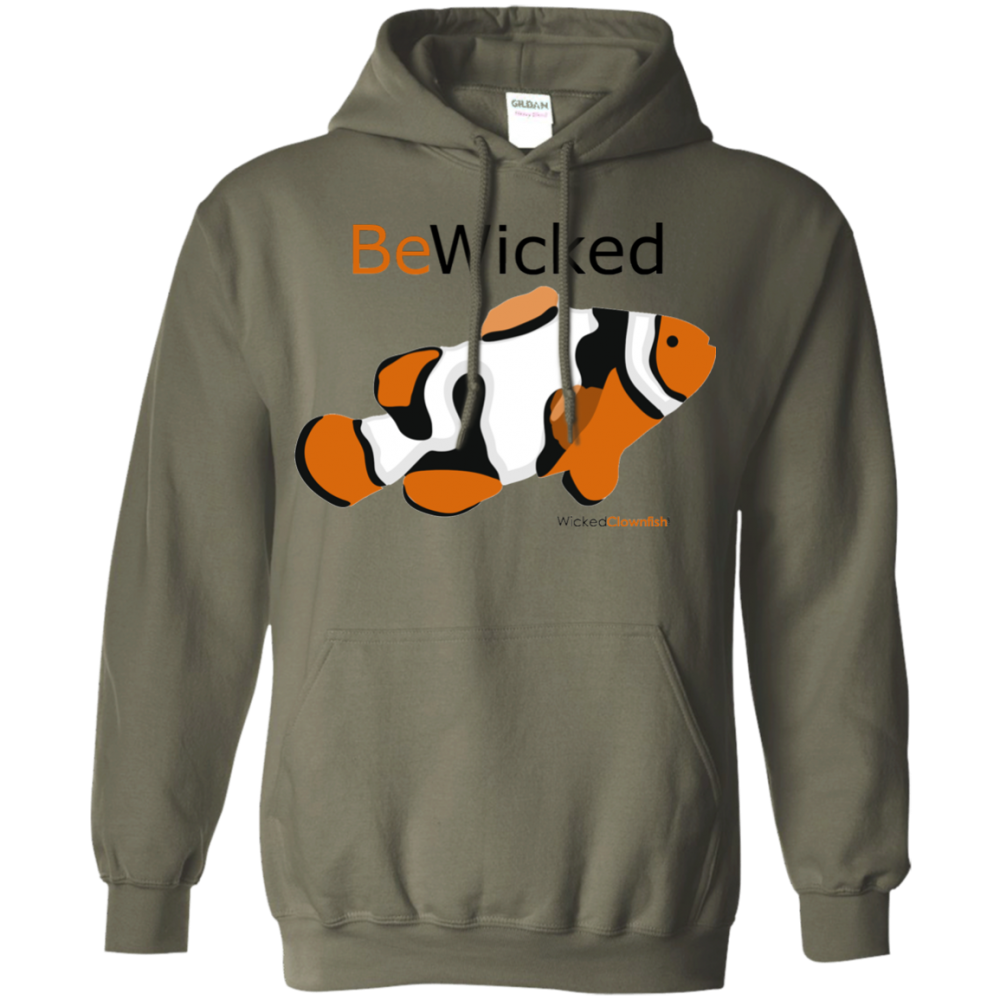 Be Wicked Hoodie - color: military green