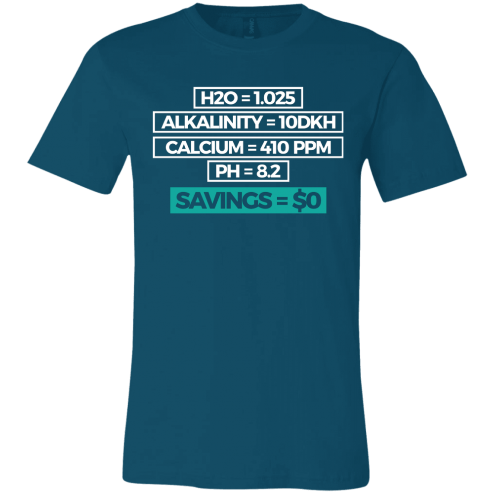 Savings T-Shirt - color: Deep Teal