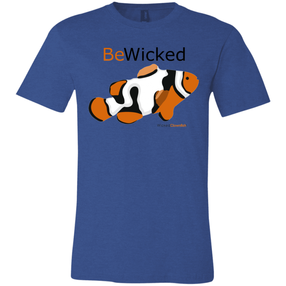 Be Wicked T-Shirt - color: heather royal