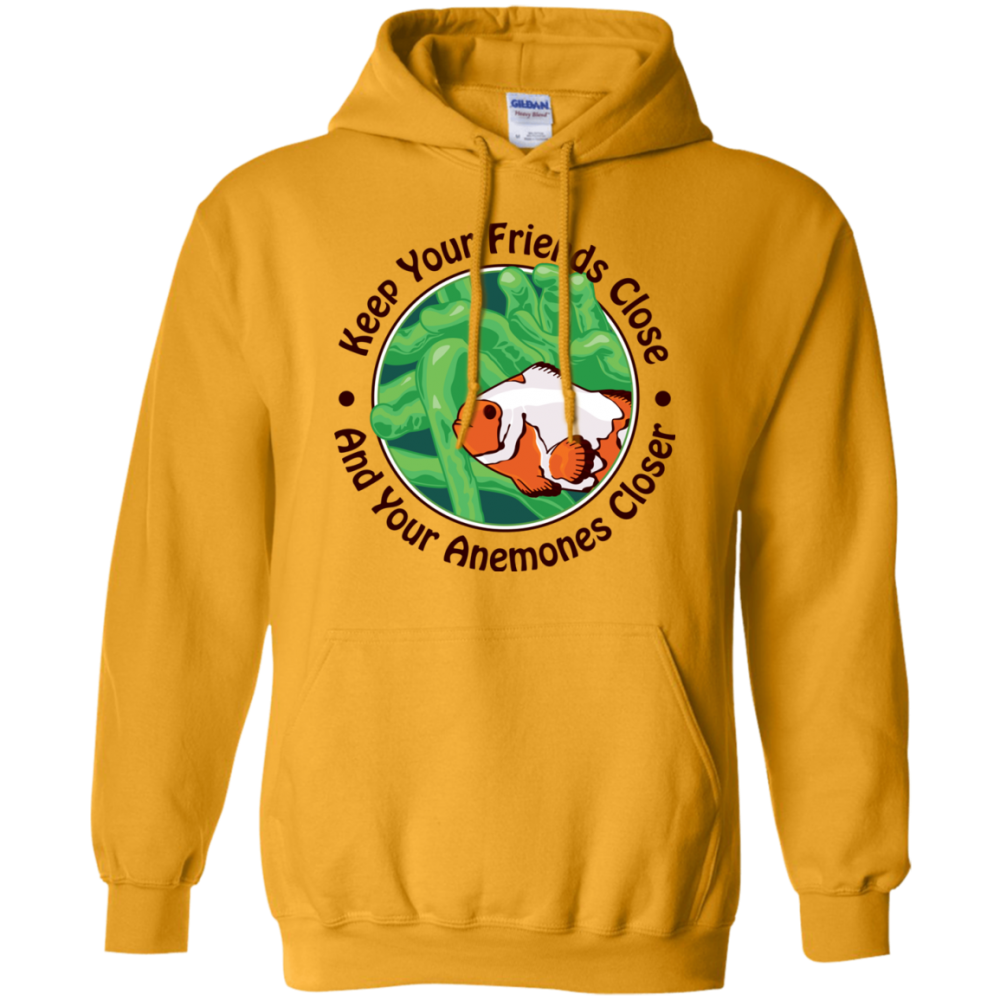 Keep Your Friends Close Hoodie - color: Gold