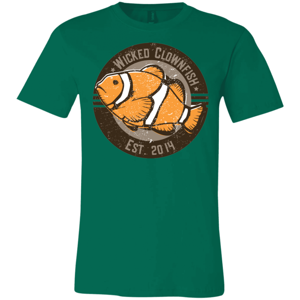 Wicked Clownfish Est. 2014 T-Shirt - color: Kelly