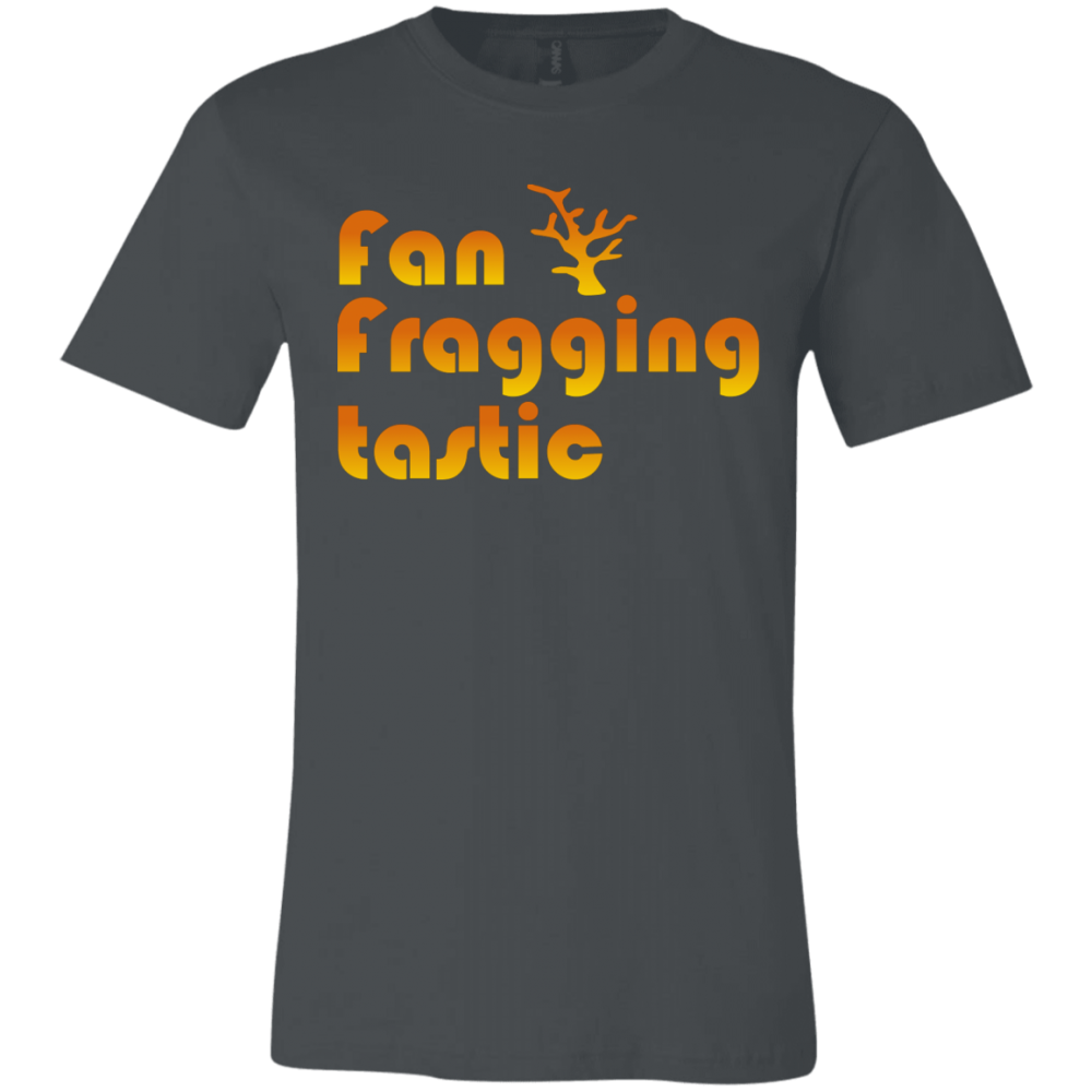 Fan-fragging-tastic T-Shirt - color: Asphalt
