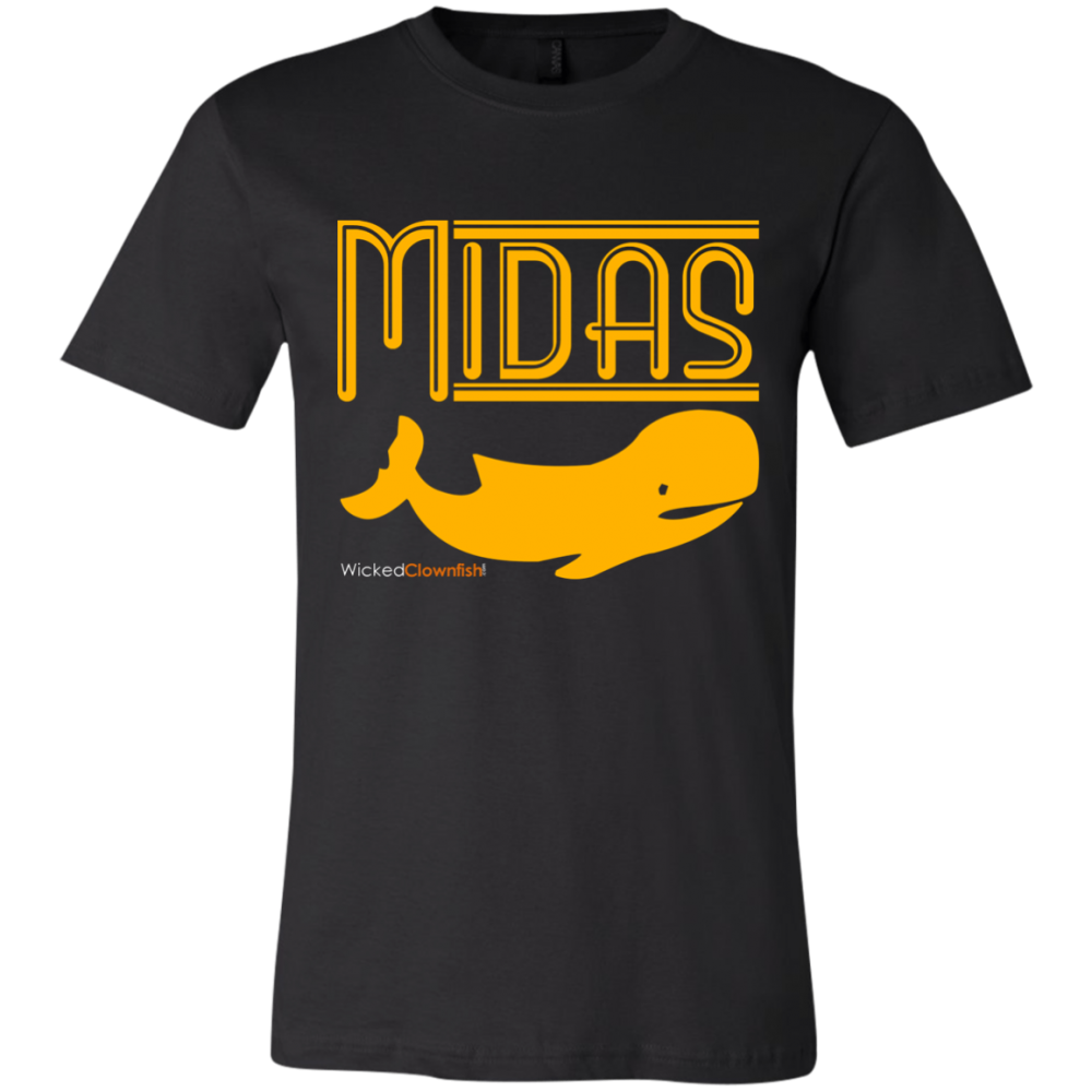 Midas Whale T-Shirt - color: Black