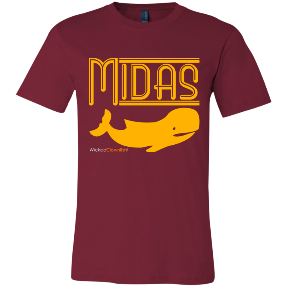 Midas Whale T-Shirt - color: Cardinal