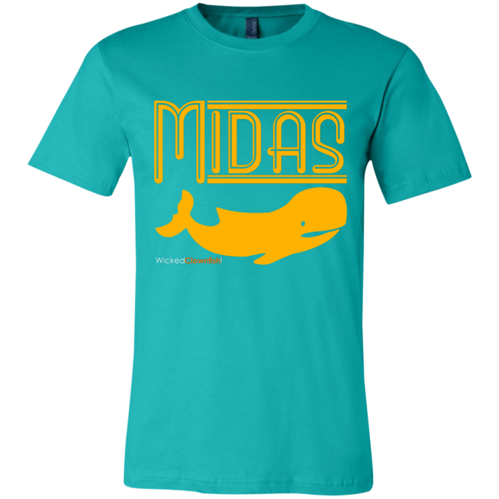 Midas Whale T-Shirt - color: Teal