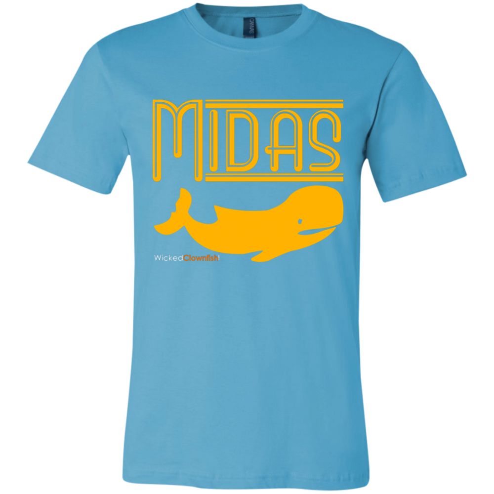 Midas Whale T-Shirt - color: Turquoise