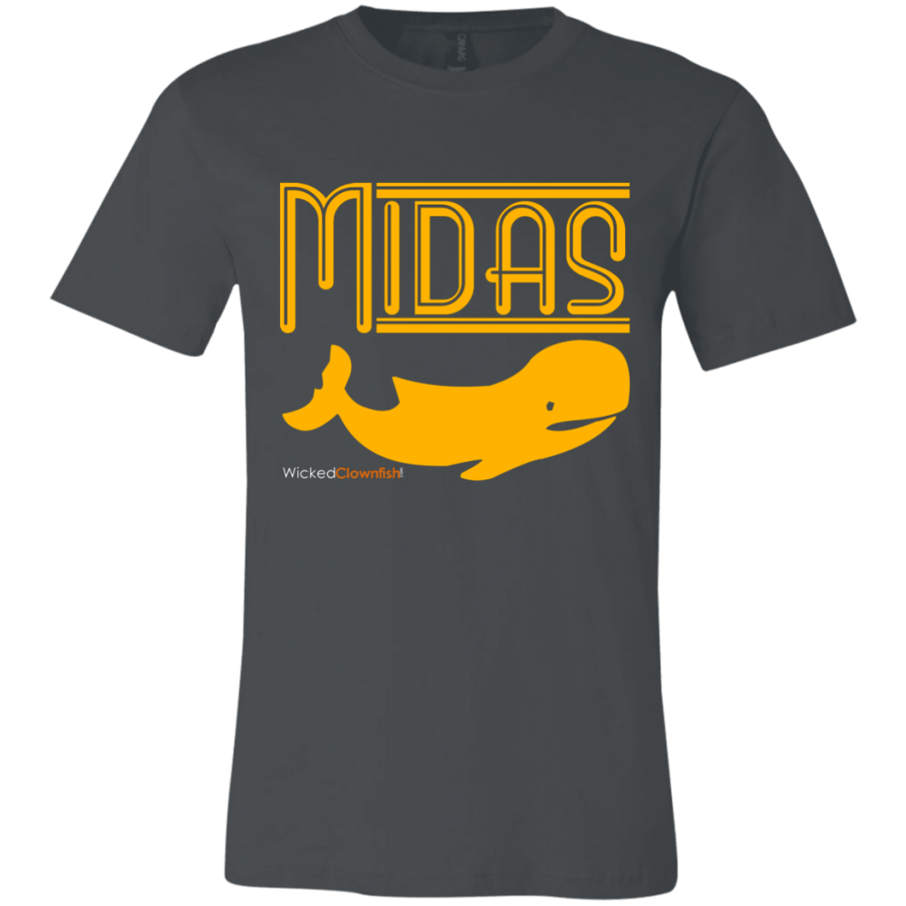 Midas Whale T-Shirt - color: Asphalt