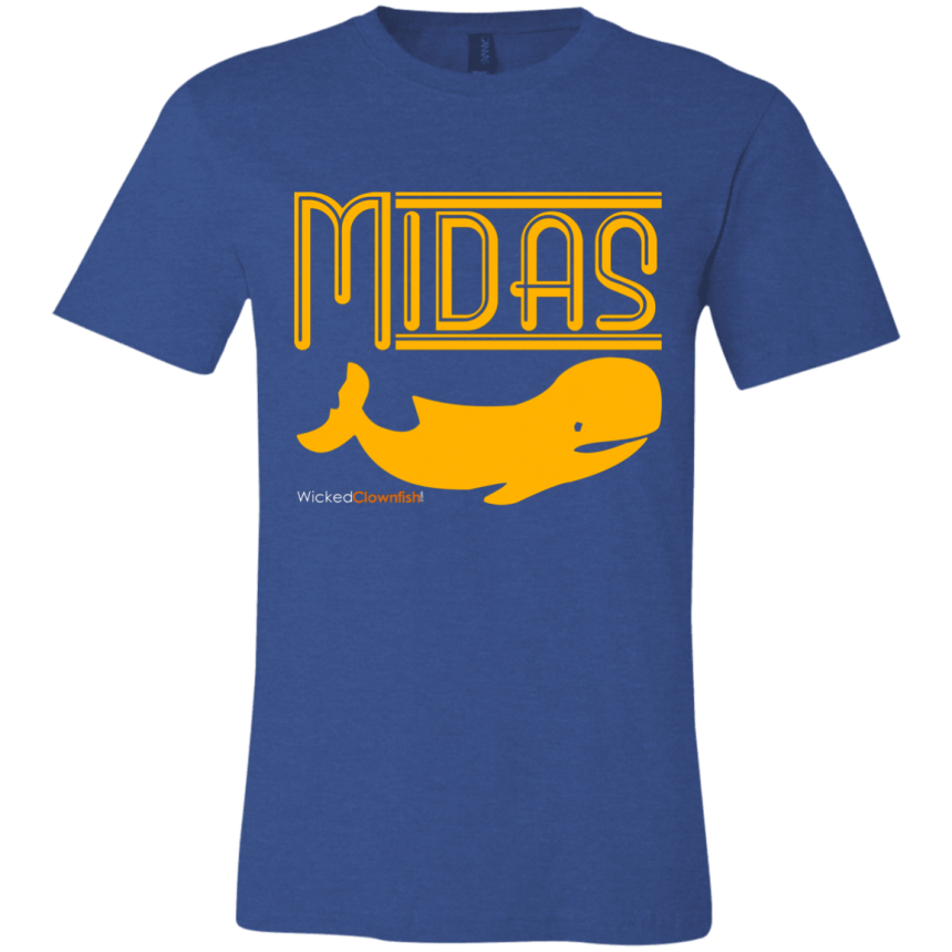 Midas Whale T-Shirt - color: Heather Royal