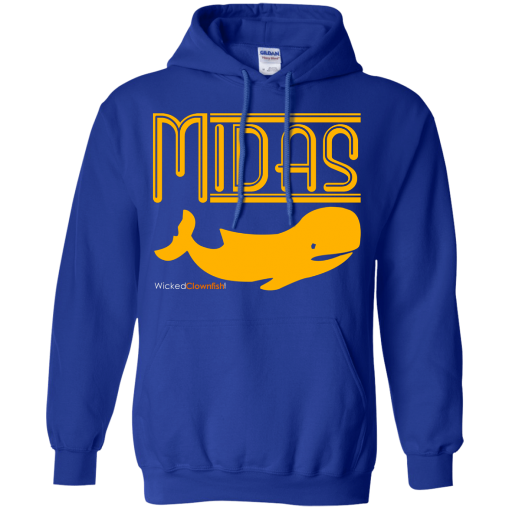 Midas Whale Hoodie - color: Royal